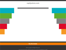 Tablet Screenshot of capityalone.com